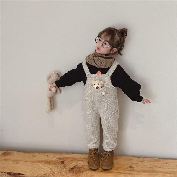 Teddy Overalls Kid Set - Image 5