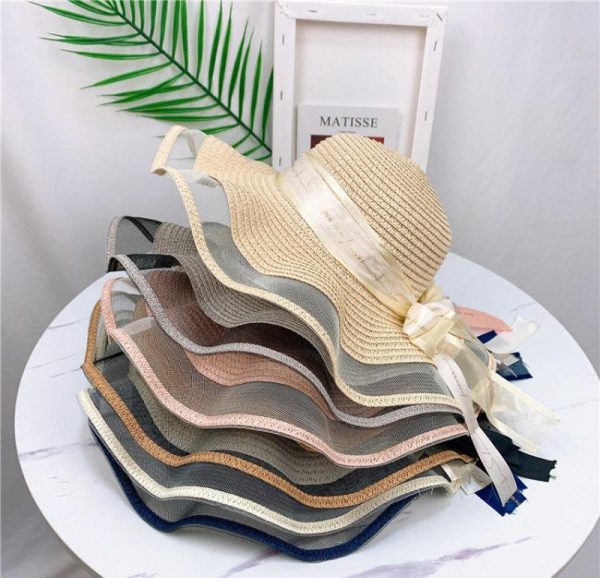 2022 NEW Women's Fashion Elegant Beach Sun Hat - Image 9