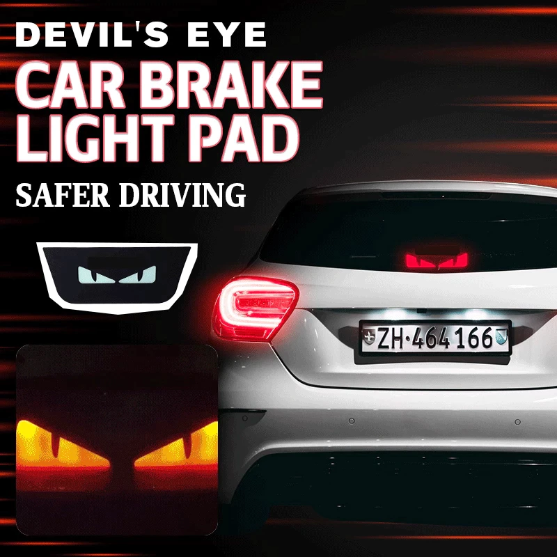 Devil's Eye Car Brake Light Pad