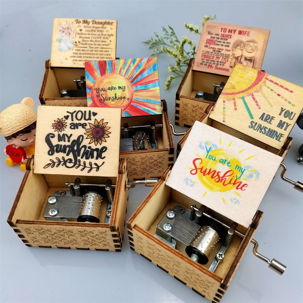 "You are my Sunshine" Music Box