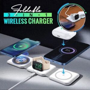 Foldable 3-in-1 Wireless Charger