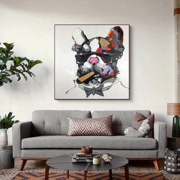 French Bulldog Canvas Wall Picture - Image 6