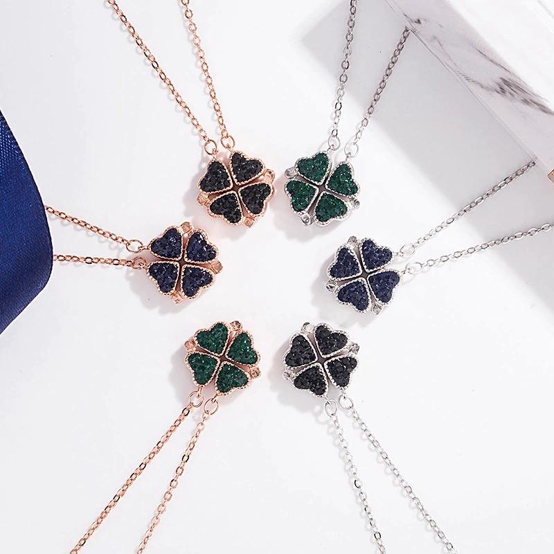 Diamond Clover Necklace