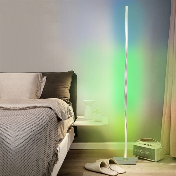 2022 NEW Modern LED Remote RGB Corner Floor Lamp - Image 3