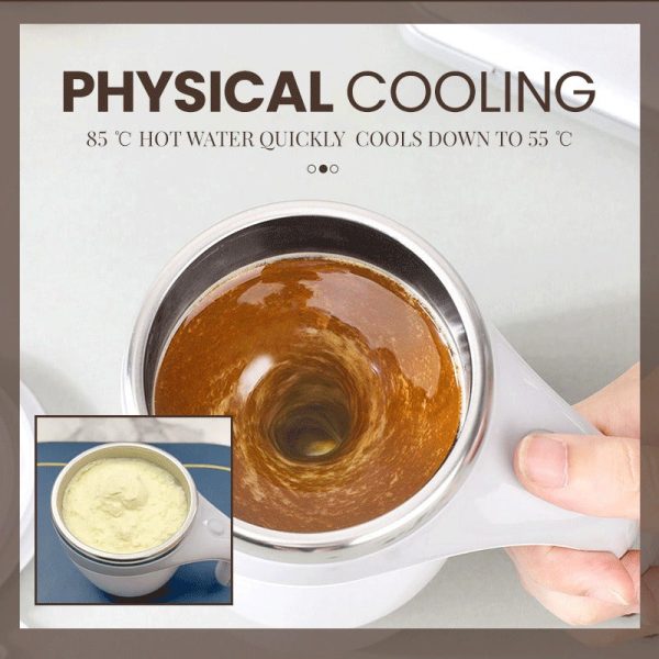 Electric Self-Stirring Coffee Cup - Image 3