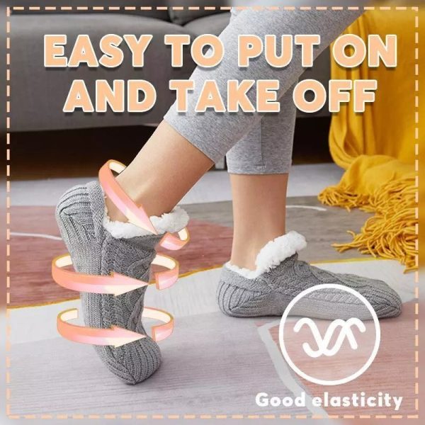 Plus Velvet Thickening Socks Shoes - Image 4