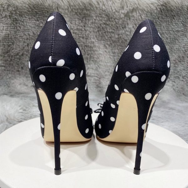 High Heels Bow Knot Elegant Ladies Party Shoes - Image 4