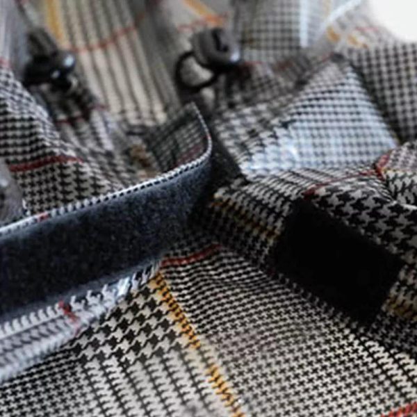 Camo Plaid French Bulldog Raincoat - Image 7