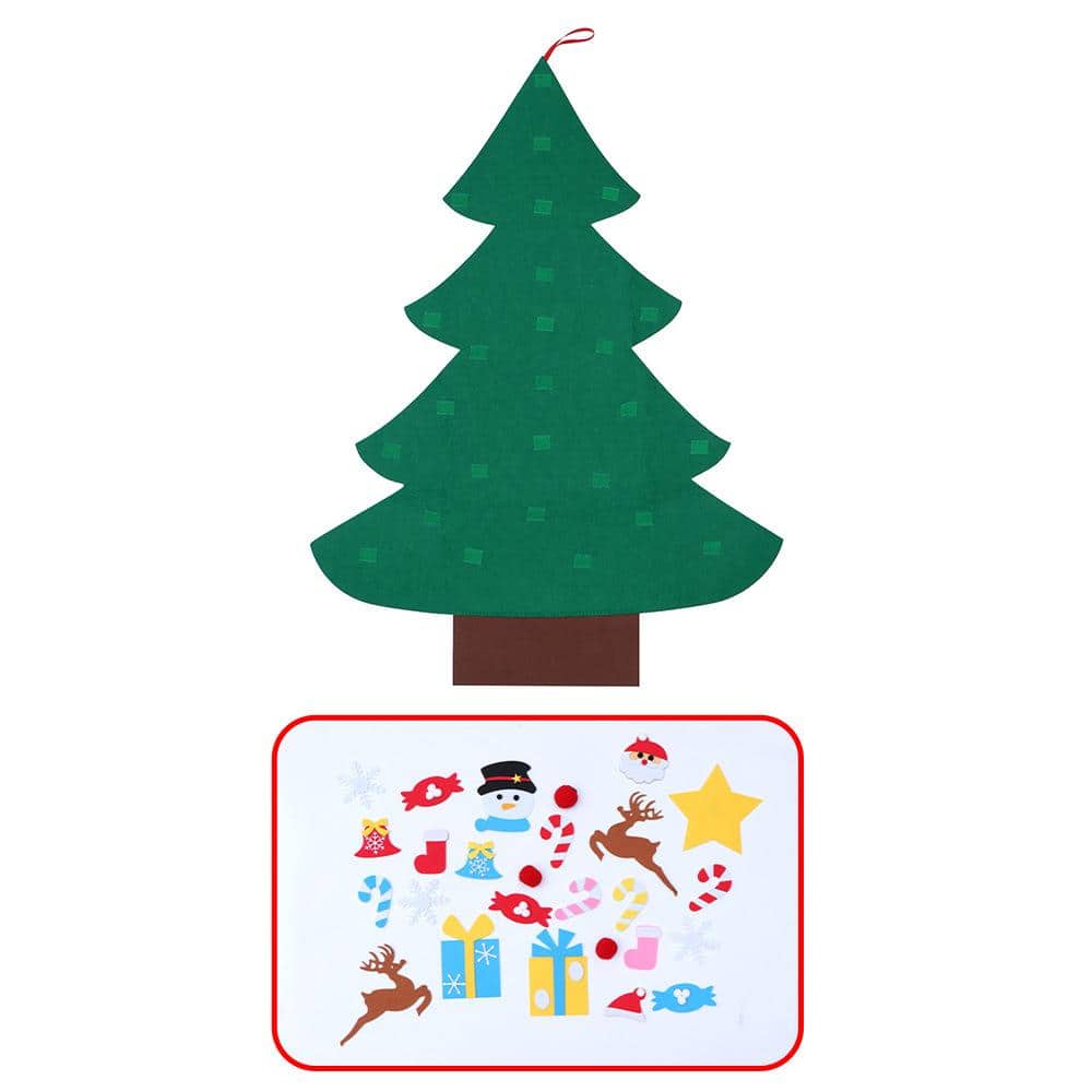 DIY Felt Christmas Tree Set Dzordz Shop