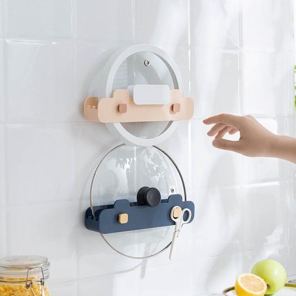Wall-Mounted Pot Cover Rack - Image 5