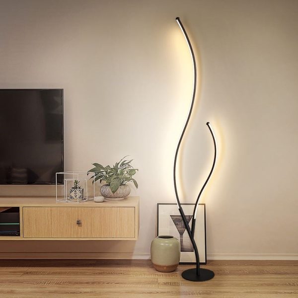 Nordic Tree Branches Remote RGB Corner Floor Lamp - Image 4