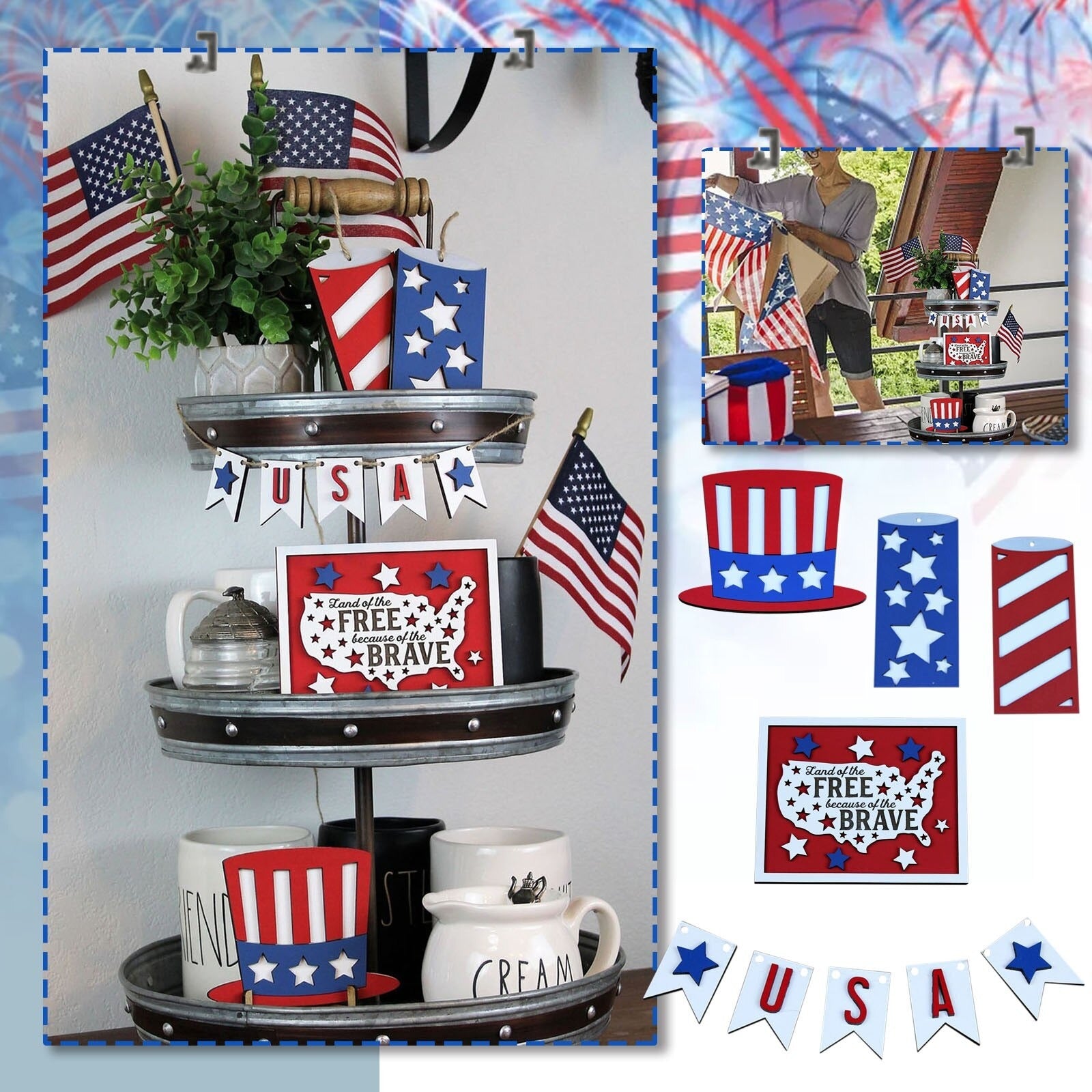 Independence Day Decoration Set