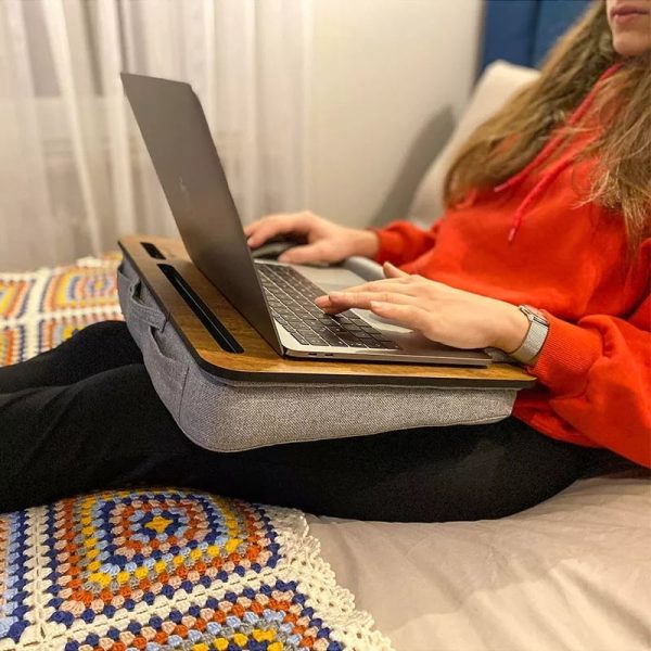 Portable Laptop Desk With Pillow Cushion - Image 2