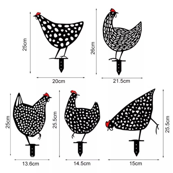 Courtyard Chicken Decoration Set - Image 2