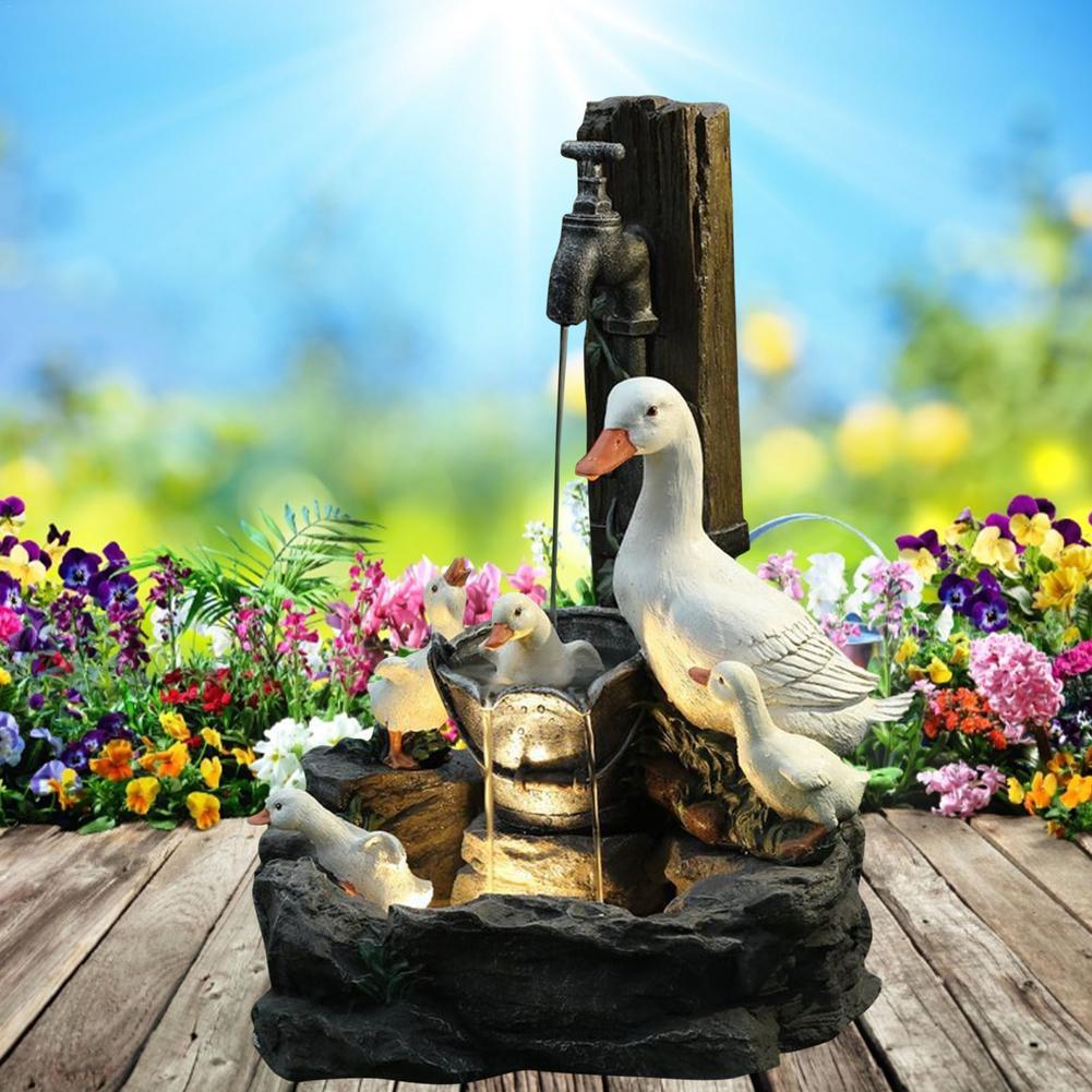 Duck Family Fountain