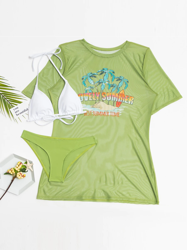 2022 NEW Women's Summer Vibe Three-Pieces Set - Image 4