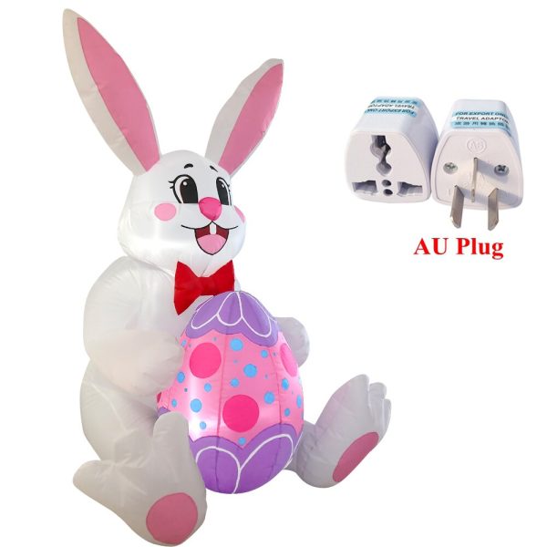 5FT Inflatable Easter Bunny Decoration - Image 8