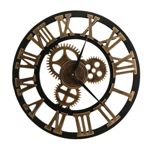 Decorative Retro Wall Clock - Image 2