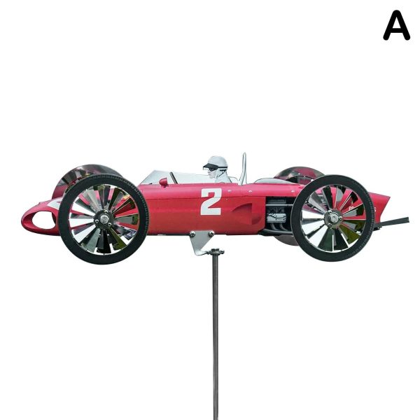 2022 NEW Sports Car Windmill Garden Decoration - Image 2