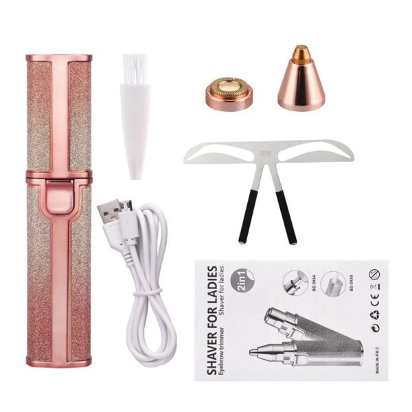 2-in-1 Electric Eyebrow Trimmer - Image 2