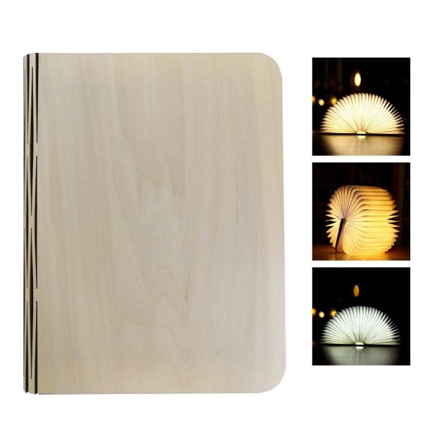 Classic Wooden Book Lamp - Image 2