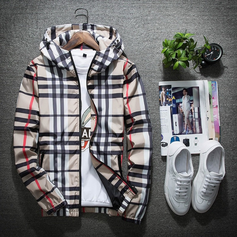Men's Casual Windbreaker Thin Jacket