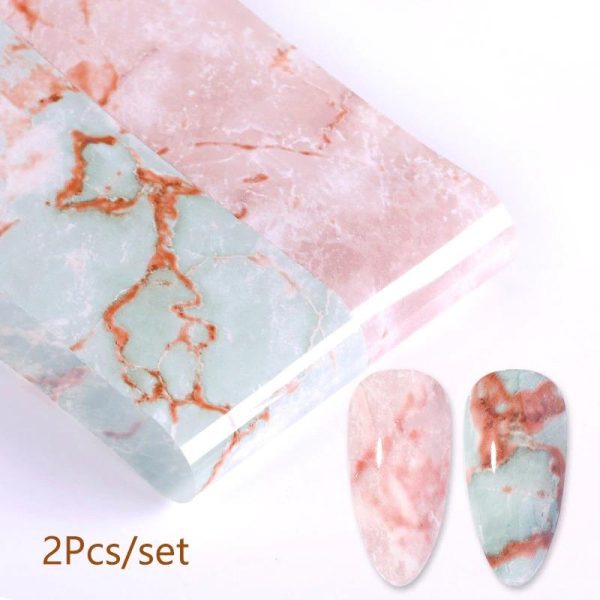 Polical-Marble Series Nail Foil - Image 2