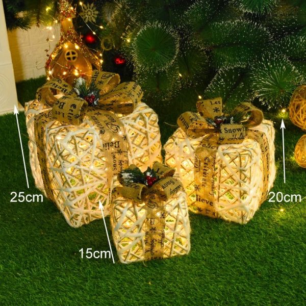 LED Gift Box Christmas Decoration - Image 2
