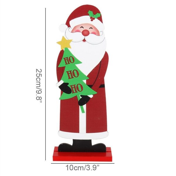 Christmas Wood Craft Table Ornament - Image 2