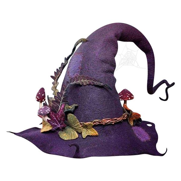 Halloween Party Felt Witch Hat - Image 2