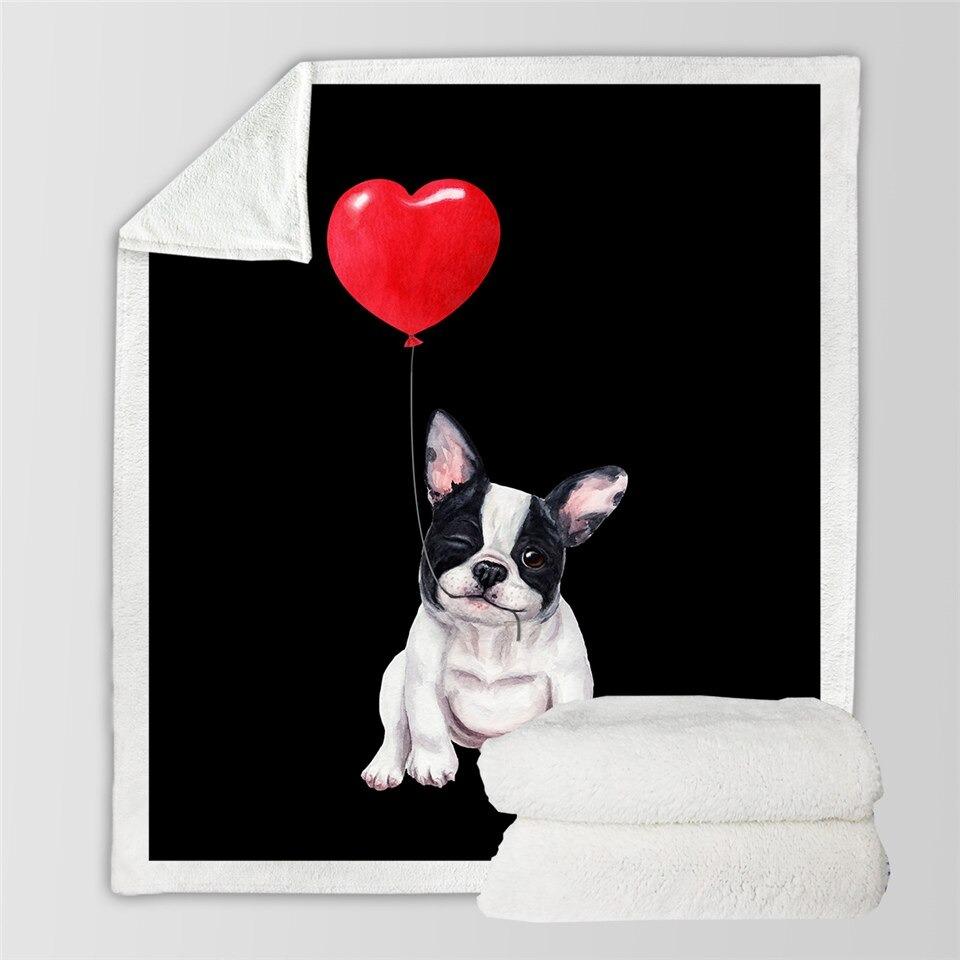 Cute French Bulldog Blanket