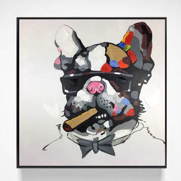 French Bulldog Canvas Wall Picture - Image 2