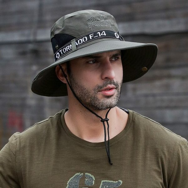 Tornado-Man Fashion Bucket Hat - Image 6