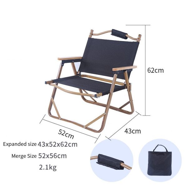 2022 NEW Outdoor Portable Folding Chair - Image 2