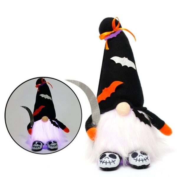 Halloween Gnome With Colorful Lights - Image 4