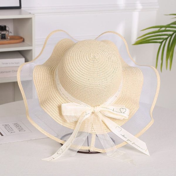 2022 NEW Women's Fashion Elegant Beach Sun Hat - Image 10