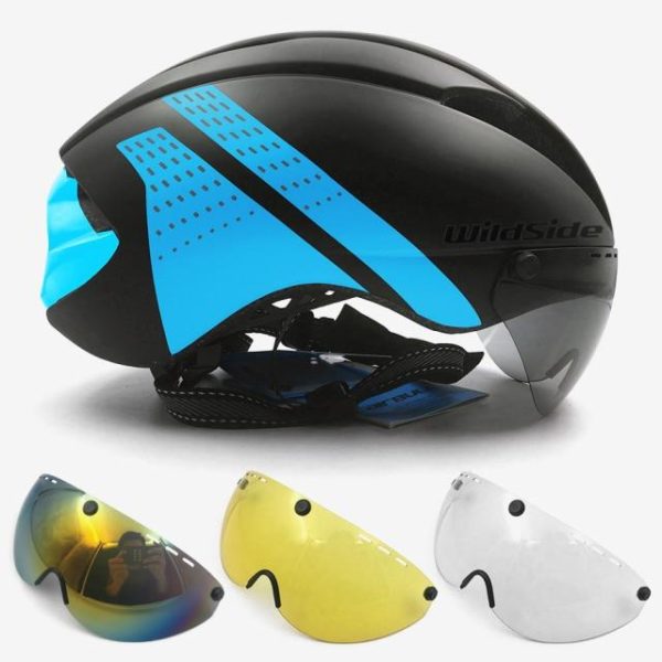 Aero Cycling Helmet With Visors - Image 2