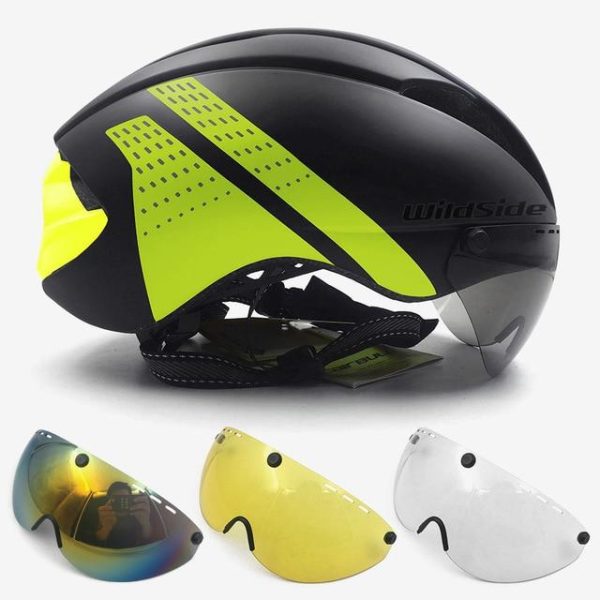 Aero Cycling Helmet With Visors - Image 3