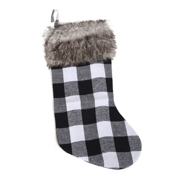 Christmas Plaid Stocking - Image 2