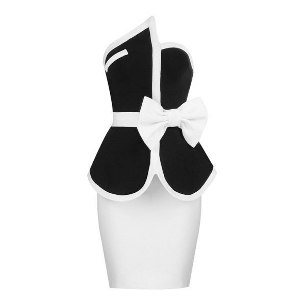 2022 NEW Women's Fashion Two-Piece Set Club Party Outfit - Image 2