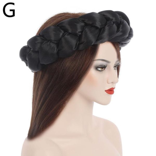 Women's Satin Braids Headbands - Image 10