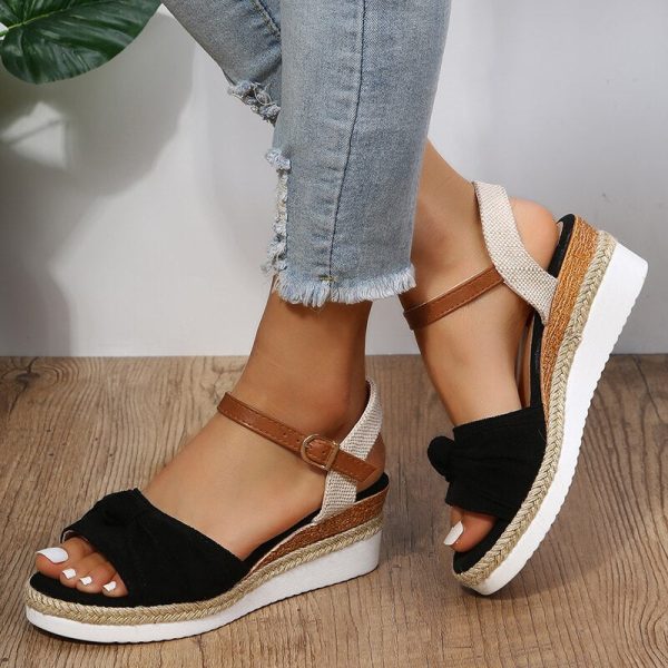 2022 NEW Women's Summer Fashion Wedges Sandals - Image 5