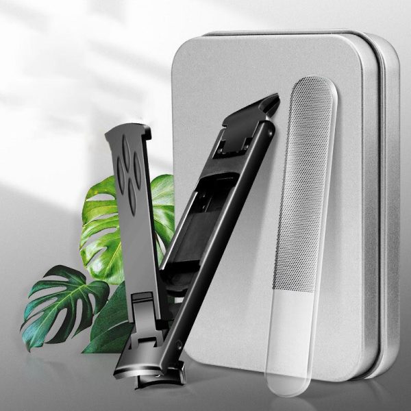 Foldable Double-Ended Nail Clipper Tool - Image 2