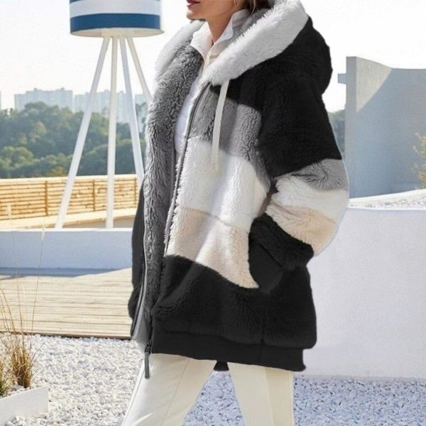 Warm And Cozy Hooded Coat - Image 2