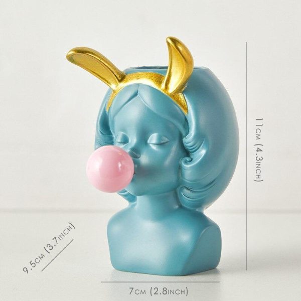 Bubblegum Girl Vase - Image 4
