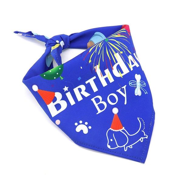 Fashion Dog/Cat Bandana Birthday - Image 2