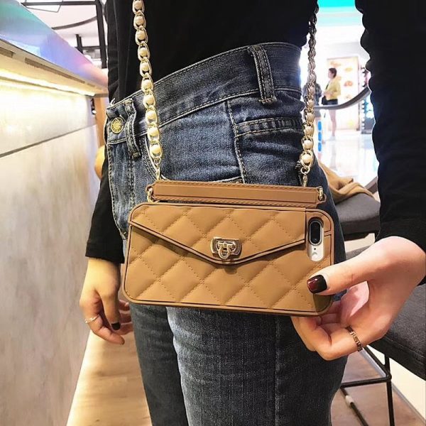 Wallet Handbag Crossbody Case For iPhone - Image 7