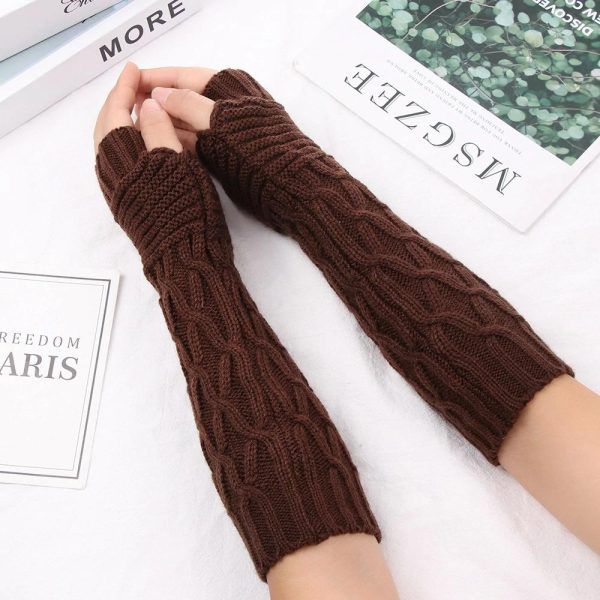 Winter Women Knitted Gloves - Image 3
