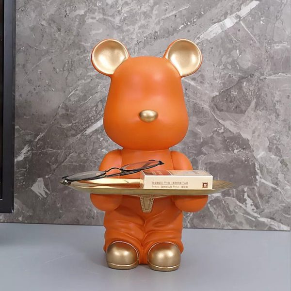 Miniature Cute Bear Sculpture - Image 5