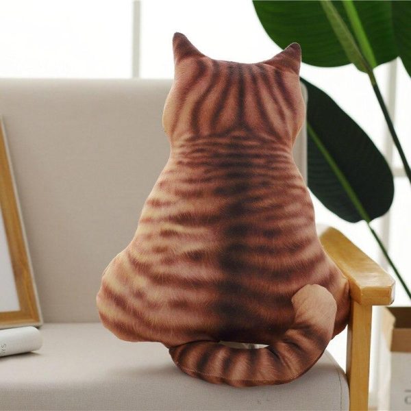 3D Cat Plush Cushion - Image 4